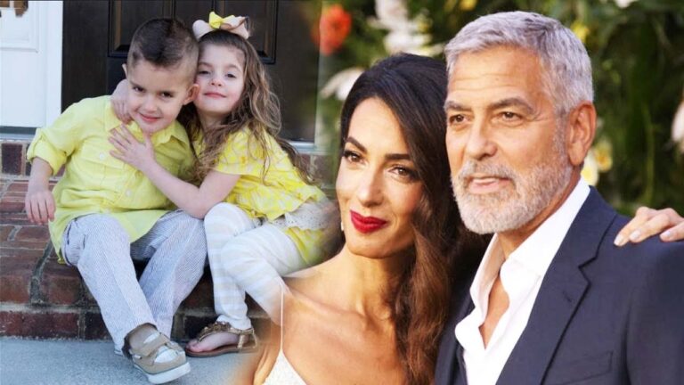 Clooney’s twins – the exact copies of their father. The way Alexander and Ella, Clooney’s twins look left the fans speechless