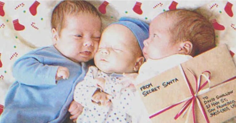 Poor Widower Struggling to Raise His Adopted Triplets Gets Letter from Santa — Story of the Day