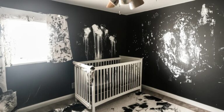 I Returned Home after Giving Birth to Find My Baby’s Room Destroyed and Repainted Black