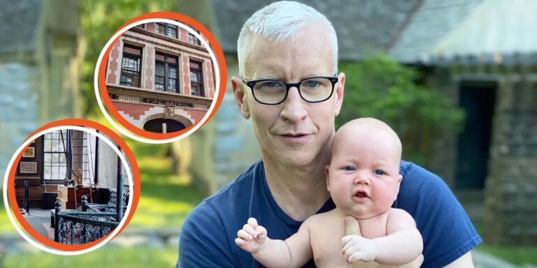 Inside Anderson Cooper’s Converted Firehouse Home Where He Lives with Kids He Shares with His Ex