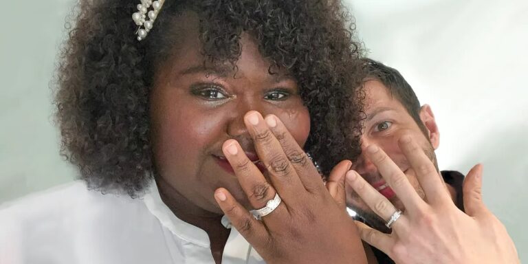 What Gabourey Sidibe & Her Husband’s Cute Twins Look Like: One Is Like “Mommy,” the Other like Dad