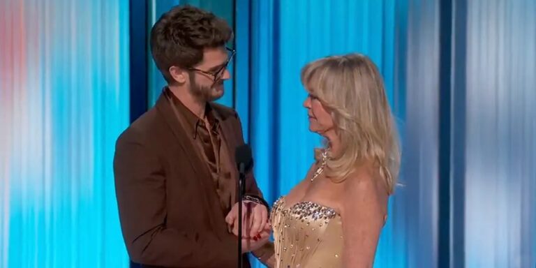 Much-Discussed Video: Andrew Garfield’s Tribute to Goldie Hawn at Oscars 2025