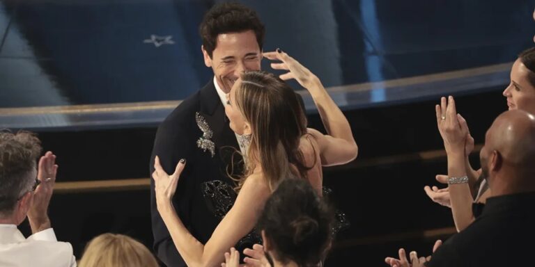 Viewers Call Out Adrien Brody for the ‘Disrespectful’ Act Toward His Partner at the 2025 Oscars – Video