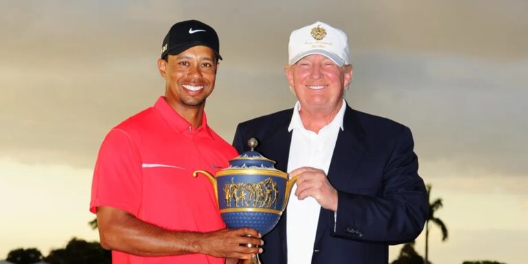 Donald Trump Reportedly Reacts to Tiger Woods Allegedly Dating His Ex-daughter-in-Law