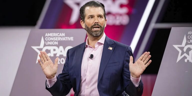 Donald Trump Jr and His Girlfriend, Bettina Anderson, Attend the AmfAR Palm Beach Gala, Sparking Buzz – Photos