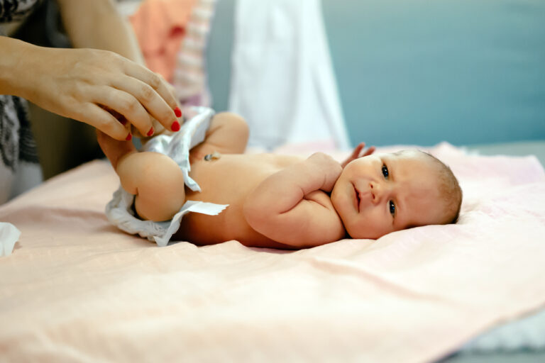 Expert tells parents to ask baby’s consent when changing diapers