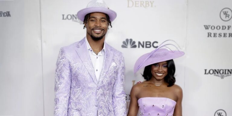 Simone Biles’ Interview with Husband Jonathan Owens at the 2025 Kentucky Derby Sparks Heated Discussion – Video