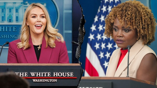 BREAKING: Caroline Leavitt DESTROYS Karine Jean-Pierre LIVE on TV—Watch as Leavitt’s SHARP Response Leaves Jean-Pierre FLUSTERED and the Crowd CHEERING! What was meant to be a standard interview quickly turned into a full-blown verbal showdown when Caroline Leavitt dismantled Karine Jean-Pierre on live TV. With undeniable facts and biting criticism, Leavitt delivered the final blow that had fans roaring in applause. Don’t miss this unforgettable moment!