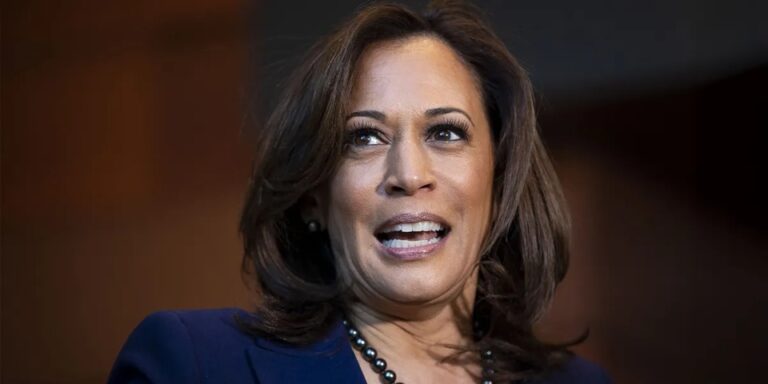 Kamala Harris, 60, Stuns in Loose Black Dress With White Detail for the 2025 Met Gala — Photos