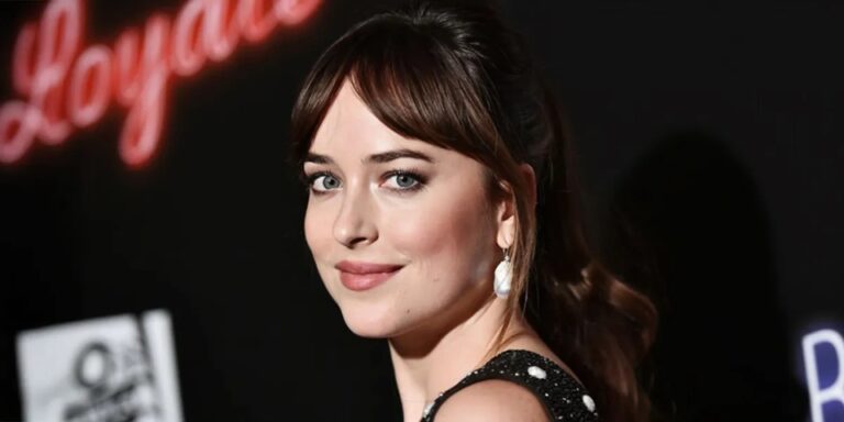 Dakota Johnson, 35, Steps Out in Sheer Black Dress While Promoting Her Upcoming Movie ‘Materialists’ – Photos